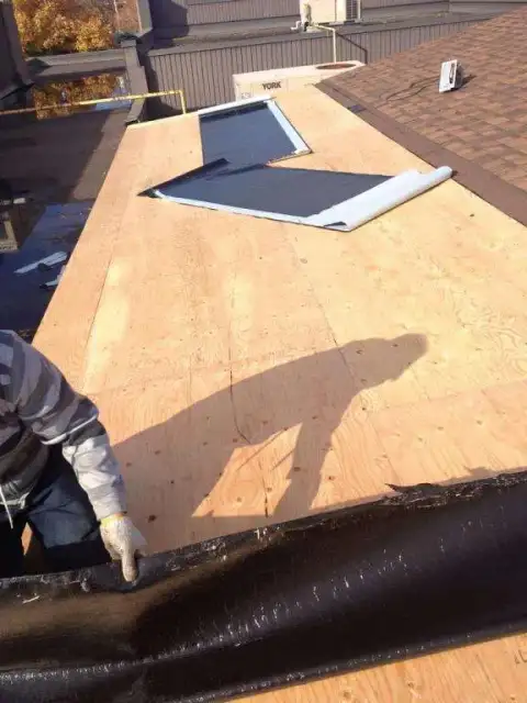 Roof inspection and repair completed in Toronto